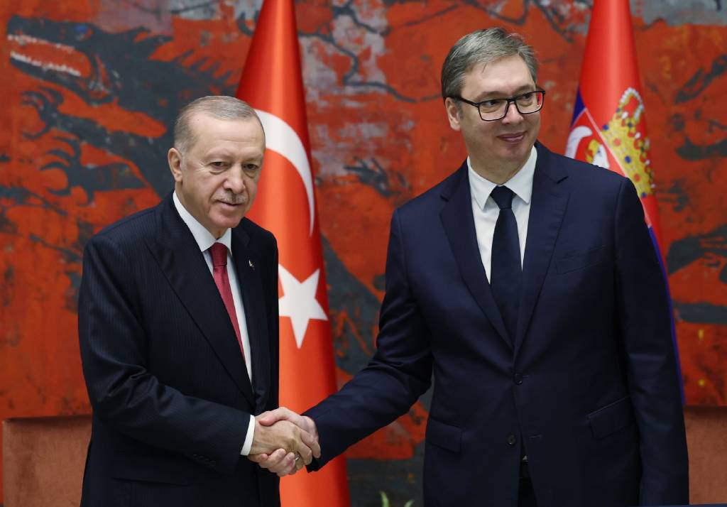 Cumhurbaşkanı Erdoğan, Sırbistan'da... İki lider, önemli anlaşmalara imza attı...