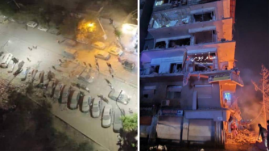 İsrail bu kez Şam'ı hedef aldı! 7 kişi hayatını kaybetti