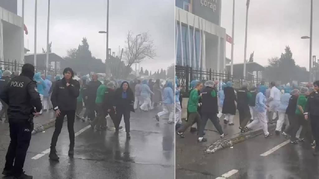 İstanbul'a fabrika yangını! 10 kişi dumandan etkilendi...