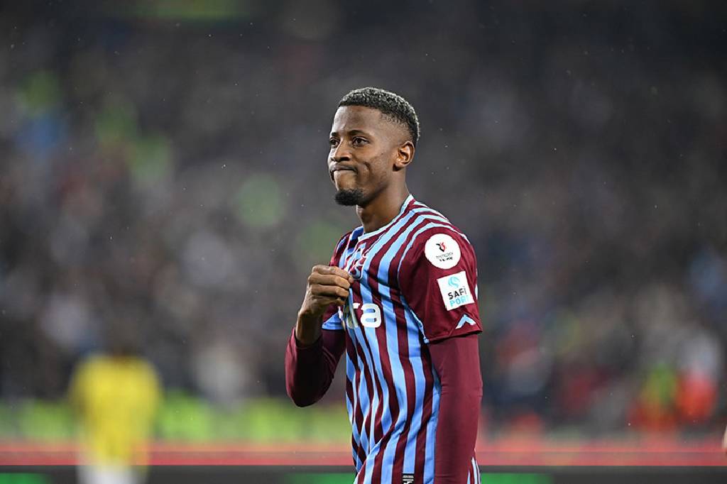 Trabzonspor'da ilk yarının MVP'si Banza 