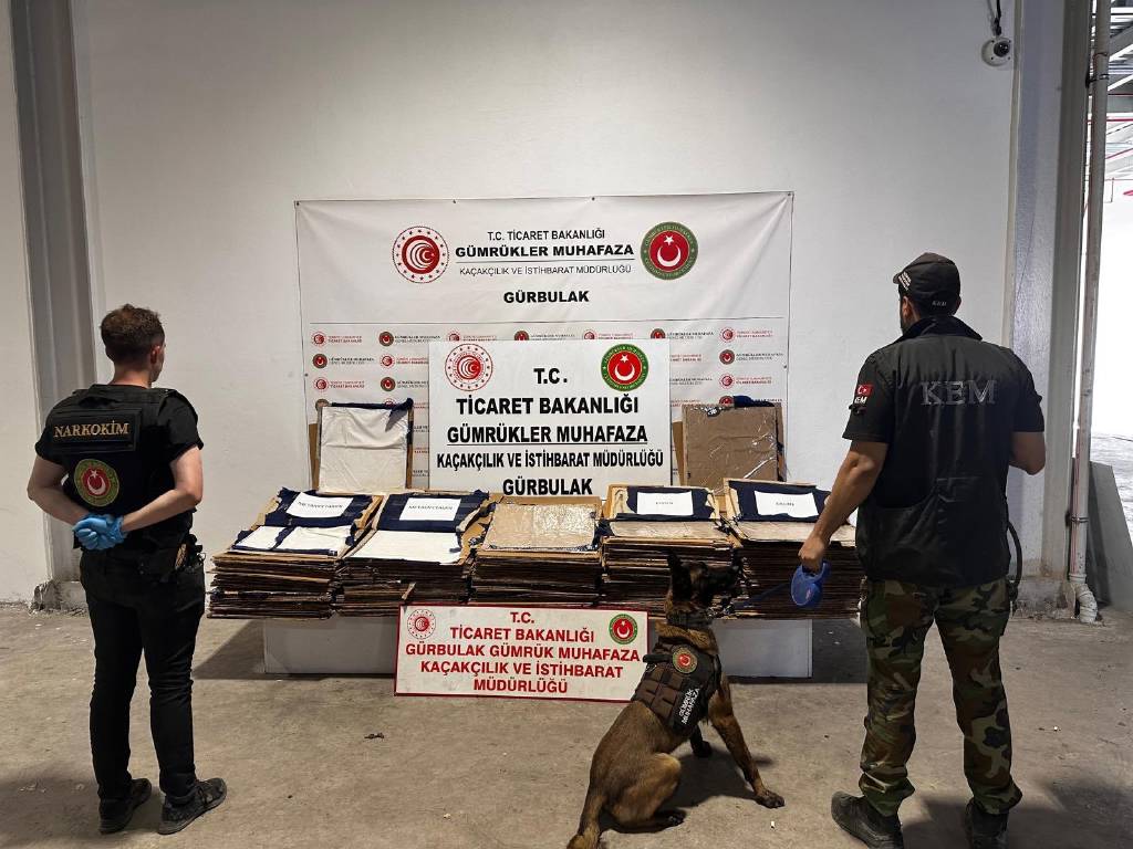357 kilogram uyuşturucu maddenin yurda girişi engellendi