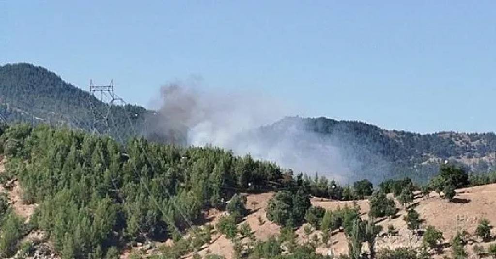 Adana'da korku dolu anlar: Yangına müdahale eden helikopter düştü...