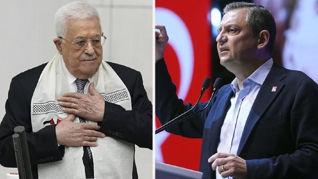 Filistin Devlet Başkanı Mahmud Abbas'tan Özgür Özel'e dikkat çeken çağrı