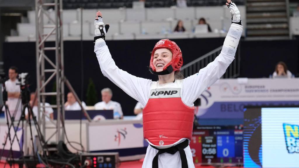 Milli sporcu Merve Dinçel Kavurat çeyrek finalde