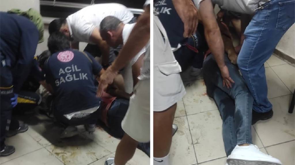 Kıraathanede feci olay! Masada oturan adam kanlar içinde kalıp can verdi, şoka giren arkadaşı kalp krizi geçirdi