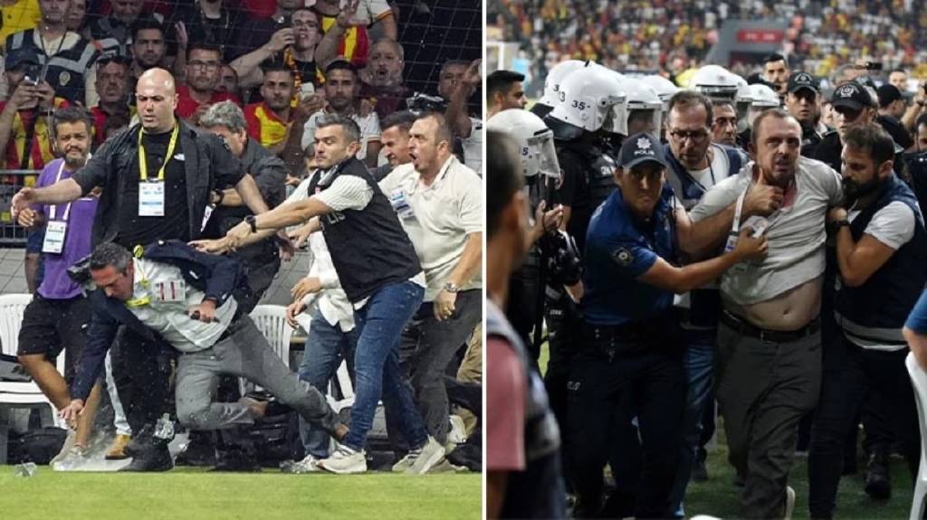 Ali Koç'a saldıran holigan gözaltına alındı