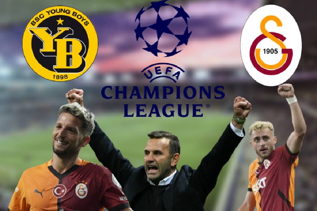 UEFA Şampiyonlar Ligi'nde play-off heyecanı, Young Boys - Galatasaray mücadelesiyle devam ediyor.  