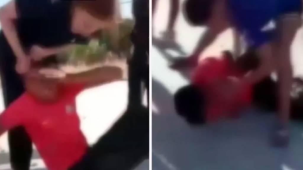 Çocuk çetesi dehşeti! Grup halinde saldırıp bir kişiyi bayıltana kadar dövdüler...