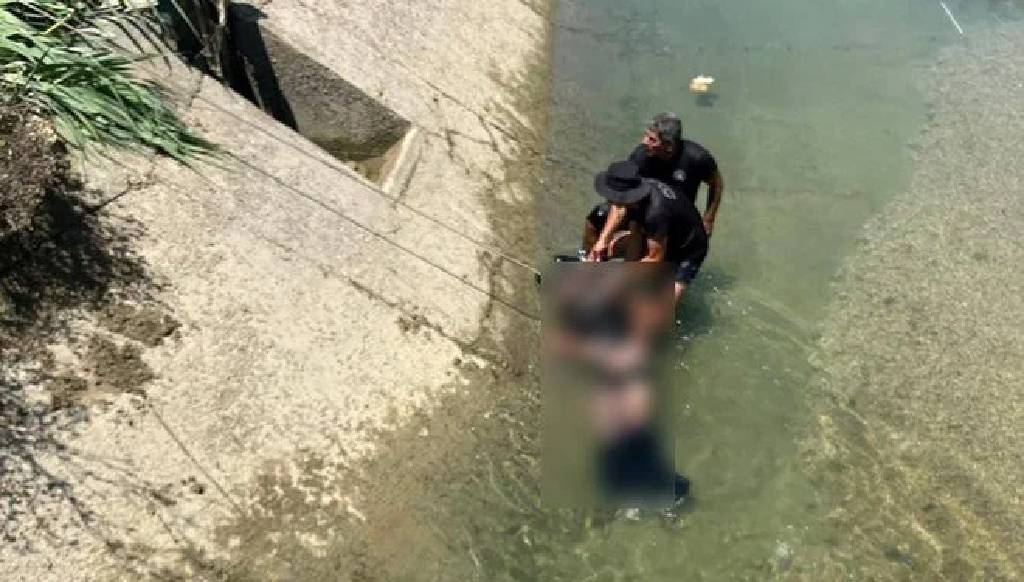 Sulama kanalında erkek cesedi bulundu