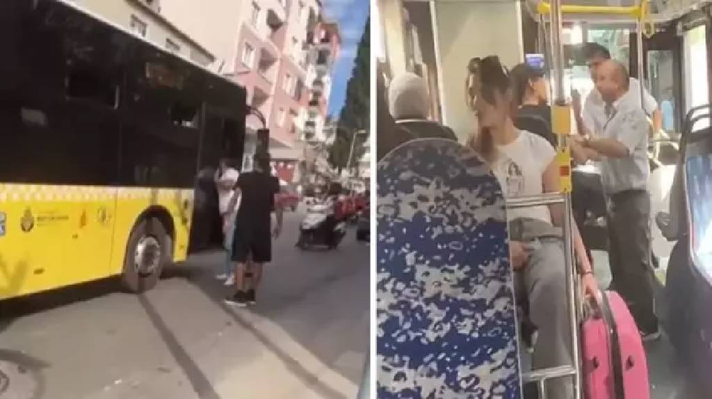 Pendik'te İETT şoförü çileden çıktı, yolcuya saldırdı! "Hadi delsene beni"