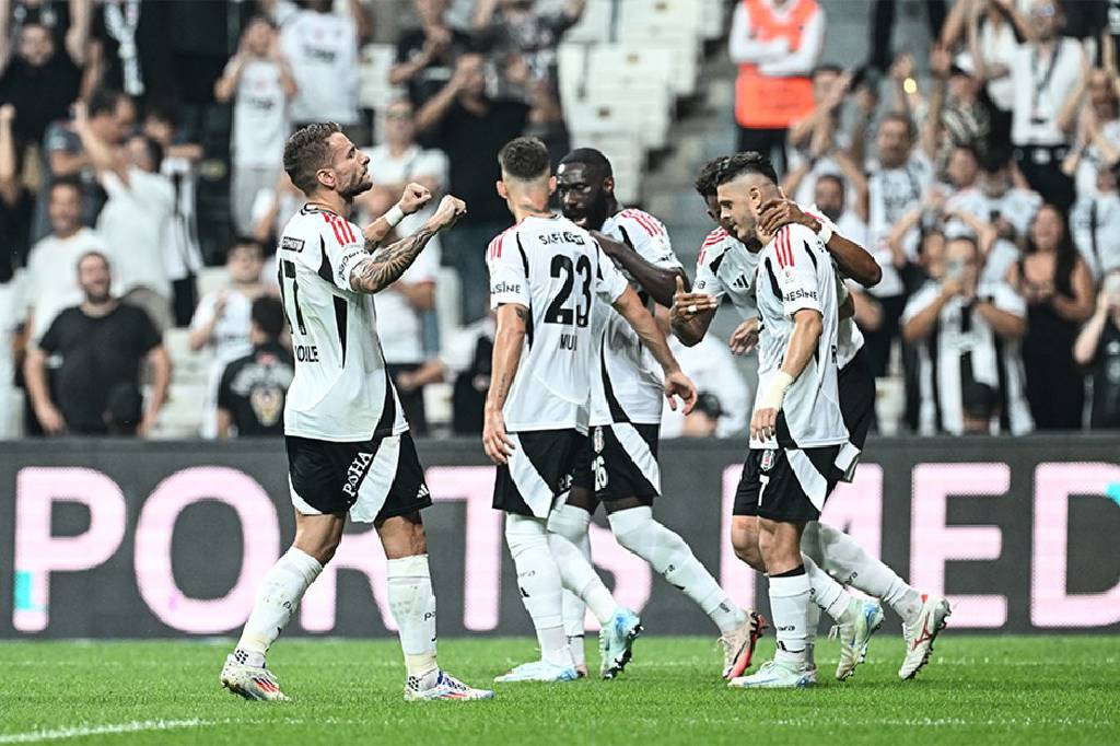 Ciro Immobile ve Gedson Fernandes attı Beşiktaş 2 golle zafere koştu
