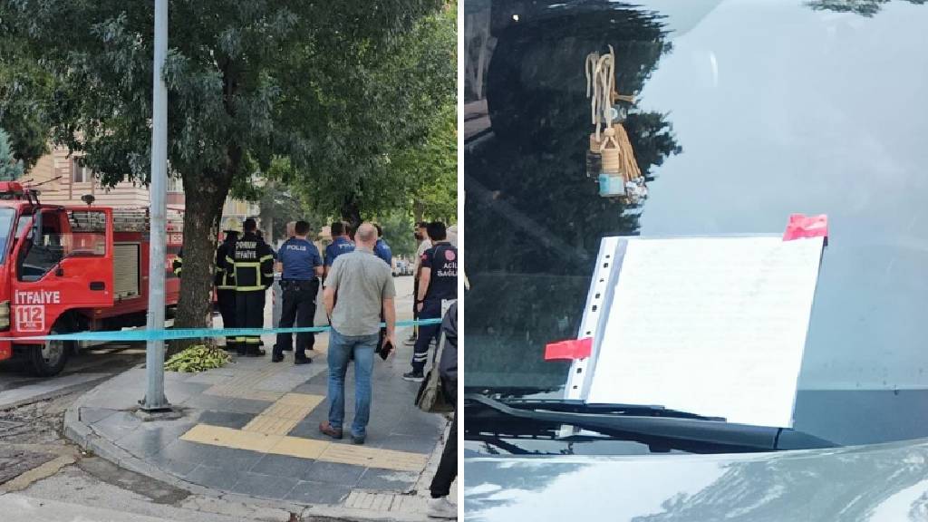 Çorum'da dehşet anları: Eşiyle görüşemeyince evi patlatmakla tehdit etti