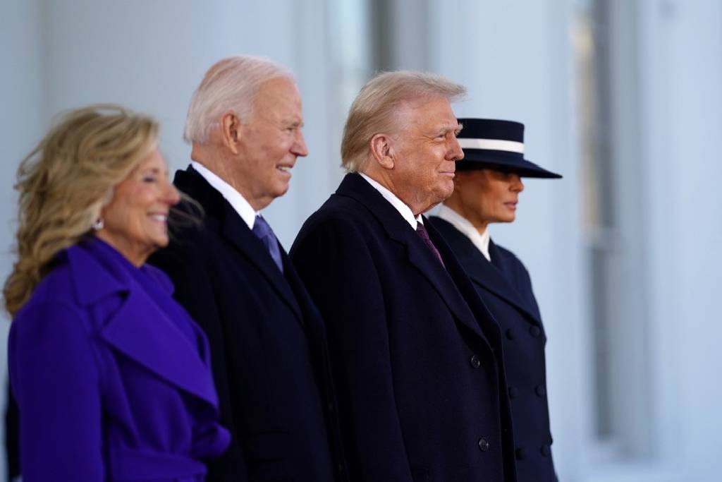 Joe Biden, kapıda karşıladı! Ve Donald Trump, yeniden Beyaz Saray’da…