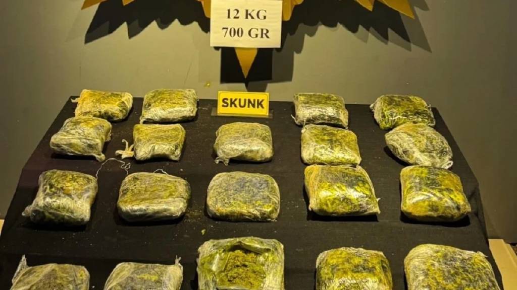 Malatya'da peynir bidonuna saklanan 12 kilo uyuşturucu bulundu!