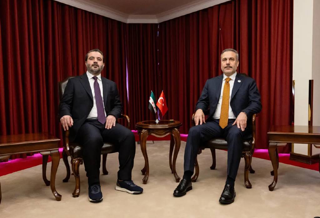 Hakan Fidan, Suriyeli mevkidaşı ile bir araya geldi