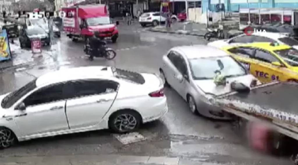 İstanbul'da motokuryeyi ezen sürücü tutuklandı!