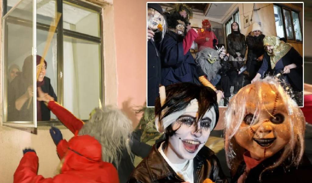 Evleri tek tek gezip kabak tatlısı aradılar! Edirne'de bin yıllık gelenek: Bocuk Gecesi 