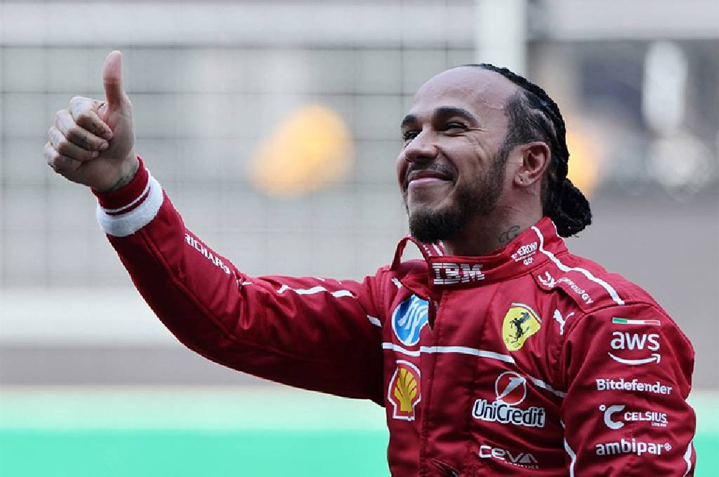 Lewis Hamilton, Ferrari kariyerindeki ilk galibiyetini elde etti