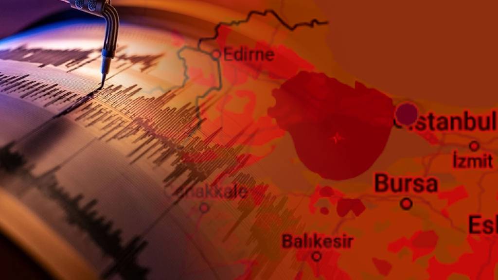 İstanbul'da şiddetli bir deprem daha!