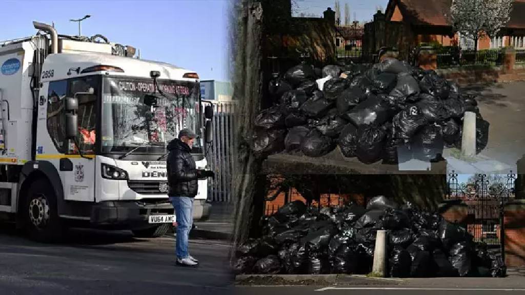 İngiltere’de grev krizi! Sokaklarda 17 bin ton çöp birikti…