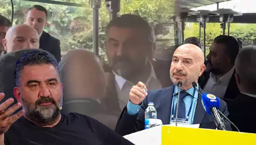 Divan Kurulu'nda olay! Fenerbahçe Başkan Adayı Hakan Bilal Kutlualp ile Ümit Özat arasında tartışma...