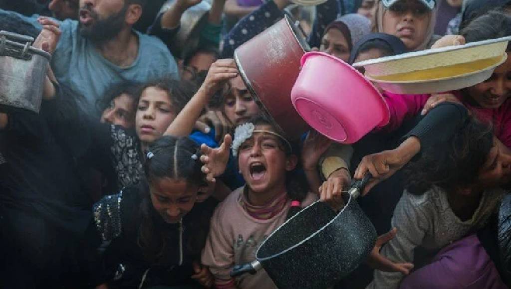 Gazze'de açlık krizi! Un stokları tamamen tükendi...