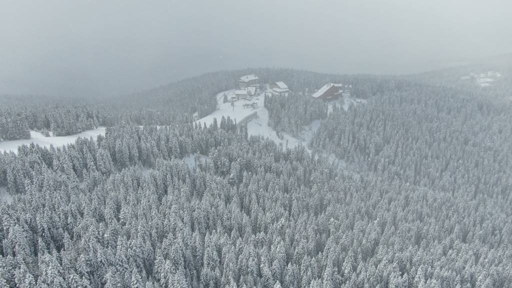 11 Nisan günü Kastamonu… Ilgaz Dağı'nda kar kalınlığı 30 santimetreye ulaştı