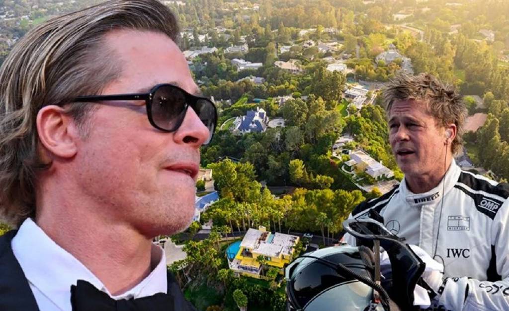 Yeni filmi için ülke ülke gezen Brad Pitt'in evi yağmalandı!