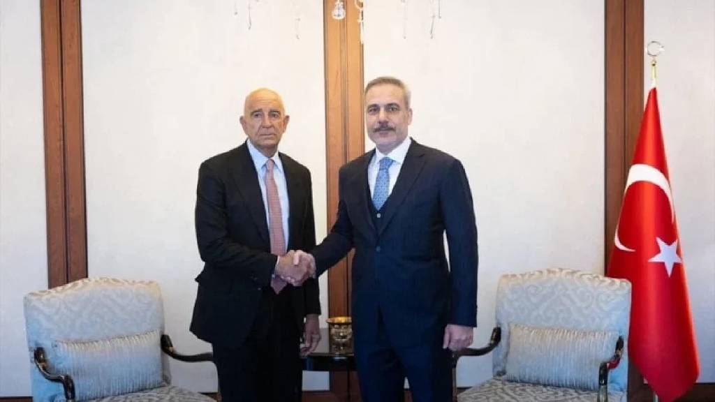 Hakan Fidan, Tom Barrack ile görüştü