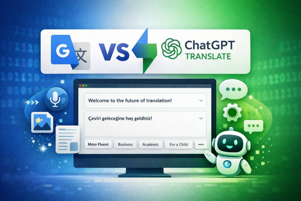 Chat GPT translate, Google'a rakip olmaya geliyor