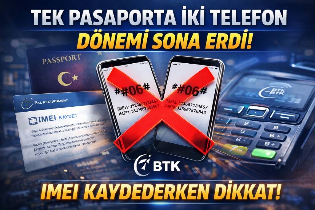 Tek pasaporta iki telefon dönemi sona erdi