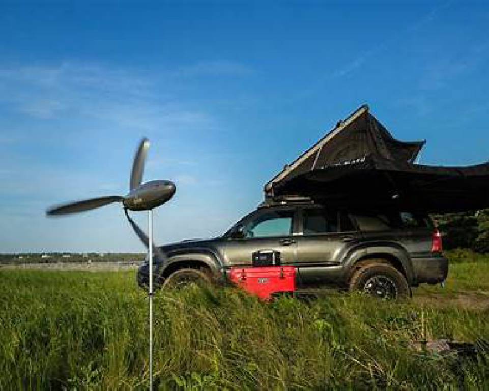 Telefonları 17 dakikada şarj eden taşınılabilir rüzgar türbini tanıtıldı