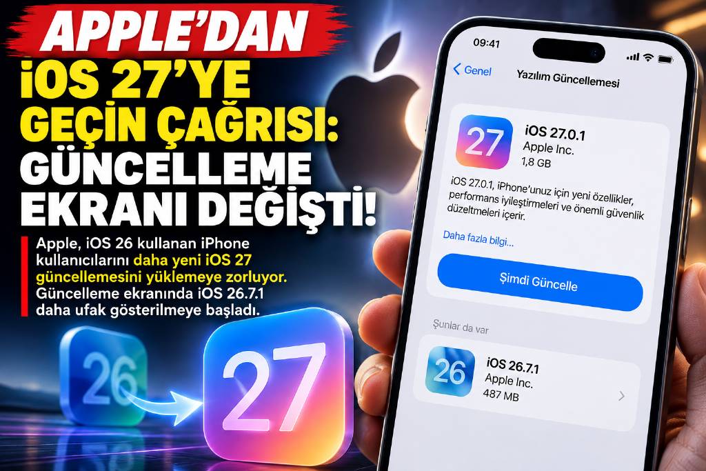 Apple'dan Iphone kullanıcılarına Ios 27 çağrısı