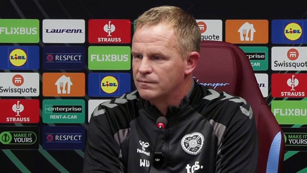 Hearts Teknik Direktörü Vrancken'den Trabzonspor maçı öncesi açıklama