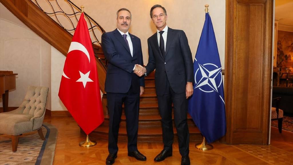 Dışişleri Bakanı Fidan, NATO Genel Sekreteri Rutte ile görüştü