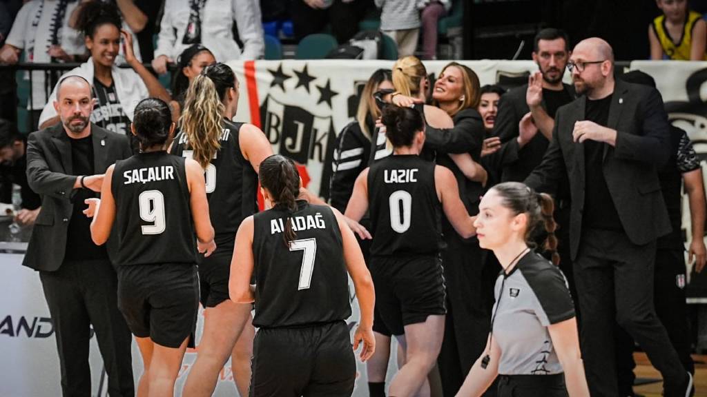 Beşiktaş, DSK Basketball Brandys'i 83-48 mağlup etti