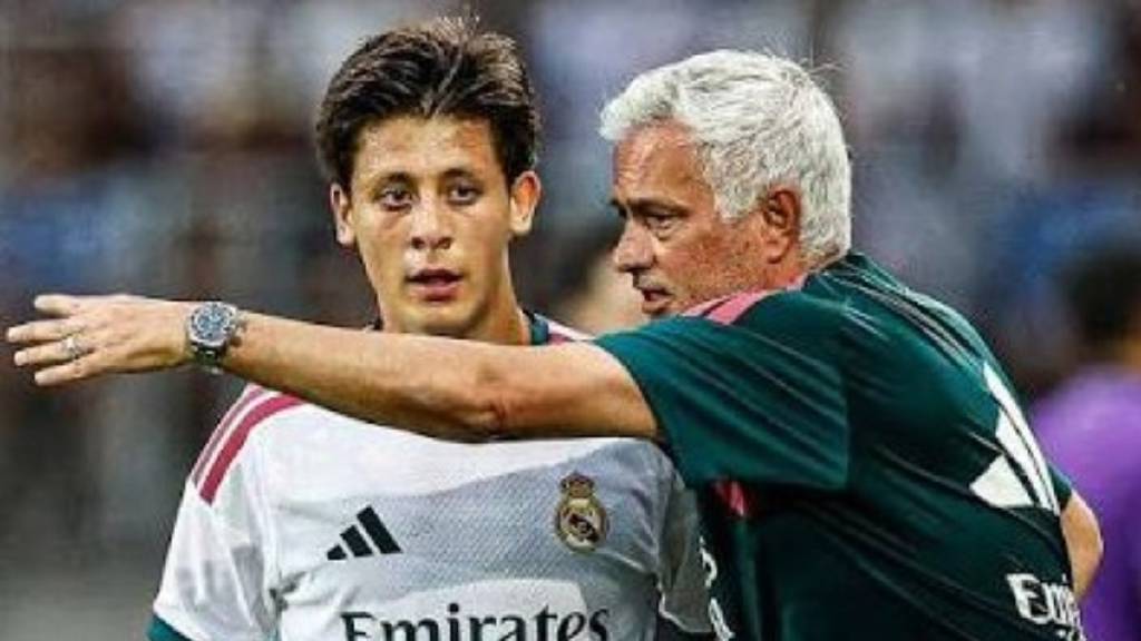 Mourinho'dan Arda Güler sorusuna tepki: Her pozisyonda oynayabilir