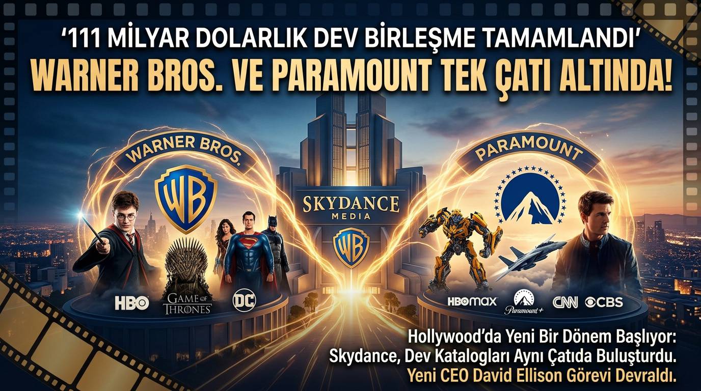 Warner Bros. ve Paramount birleşti