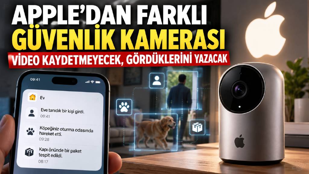 Apple'dan farklı güvenlik kamerası girişimi