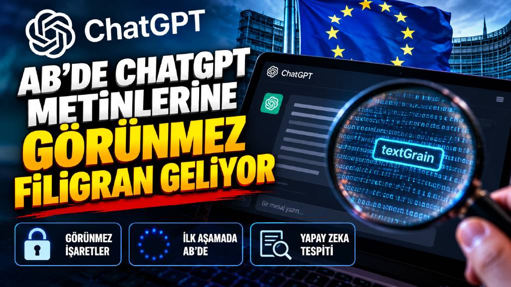 Open AI, metinlere görünmez filigran ekliyor
