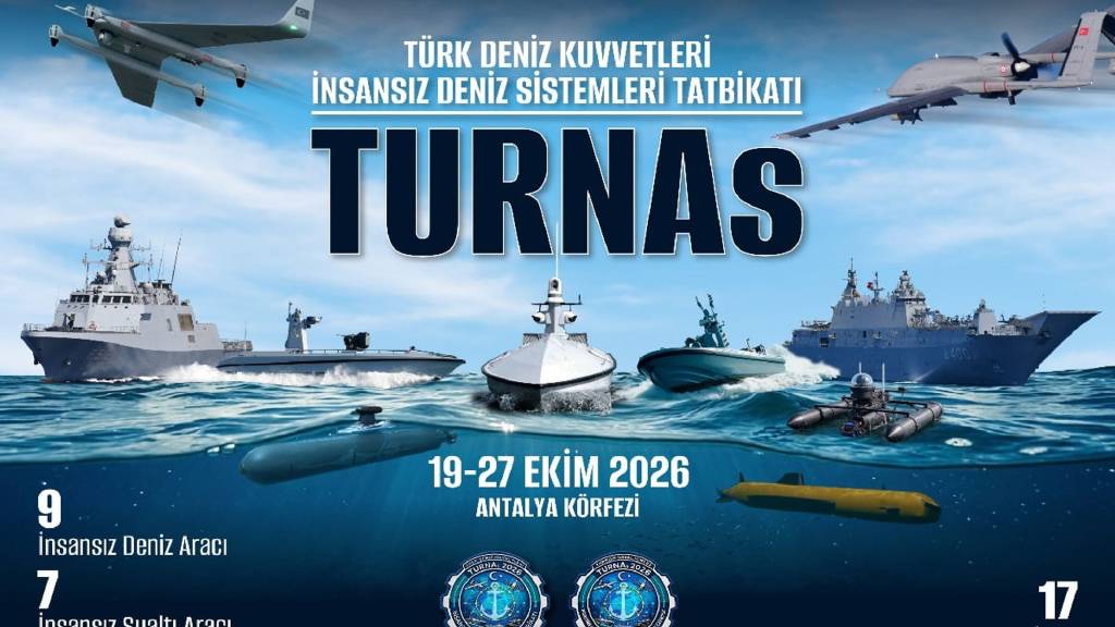 Antalya Körfezi'nde İnsansız Deniz Sistemleri Tatbikatı başladı
