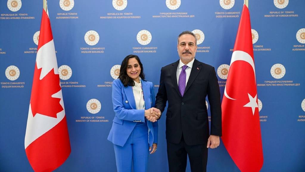 Dışişleri Bakanı Fidan, Kanadalı mevkidaşı Anand'ı Ankara'da ağırladı