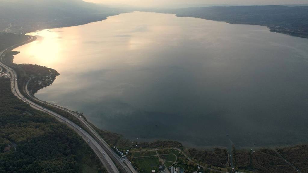 Sapanca Gölü'nde su seviyesi son iki yılın zirvesinde