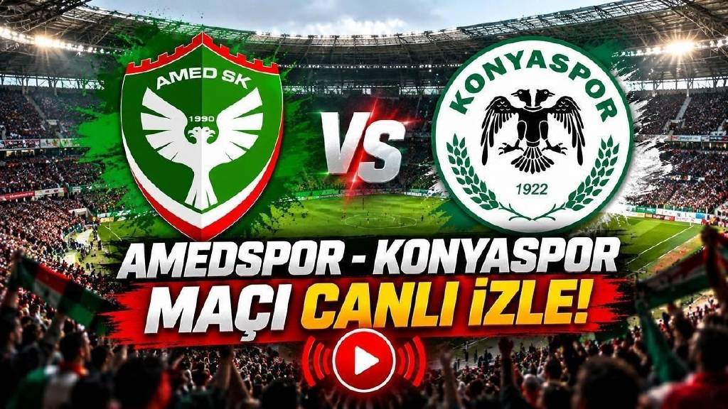 Amedspor, Konyaspor'u konuk ediyor: Ev sahibi 3. sırada