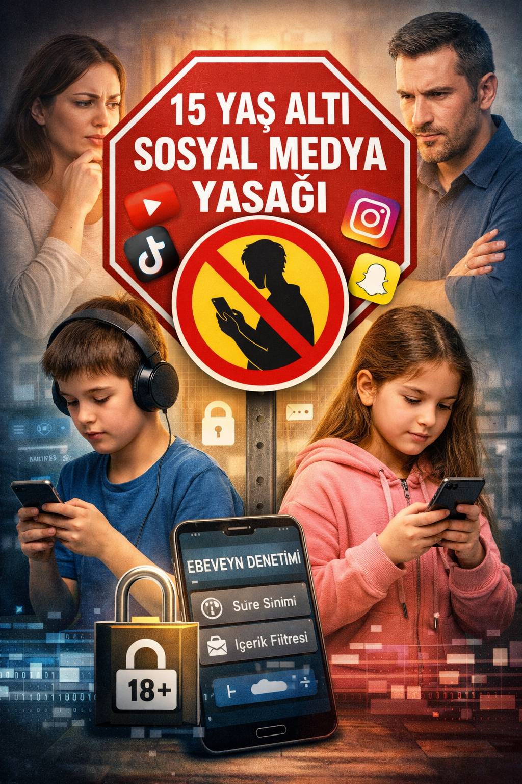 15 Yaş altına sosyal medya yasağı geliyor