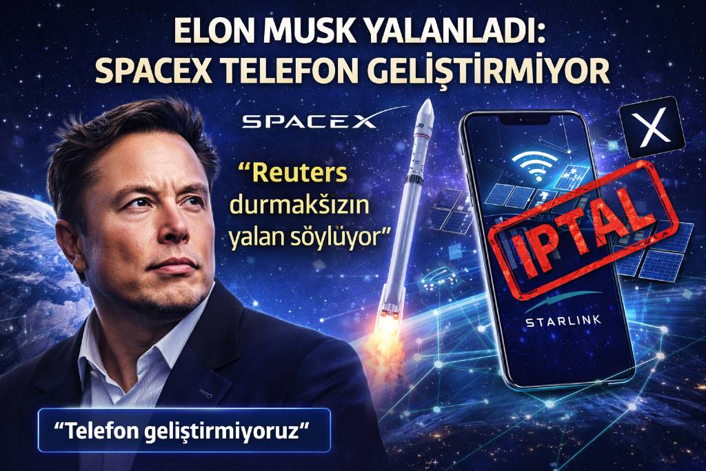 Space X telefon geliştirmiyor