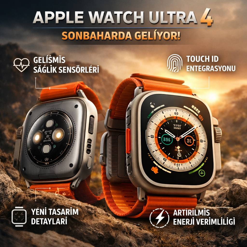 Apple Watch Ultra 4 sonbaharda dört büyük yenilikle gelecek