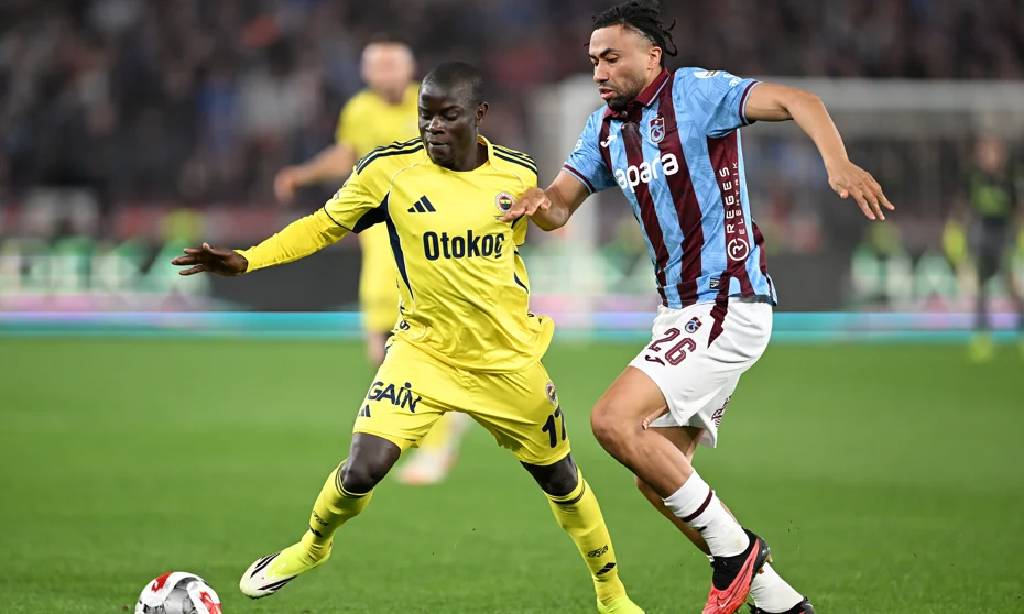 Karadeniz'de gol düellosu: Trabzonspor 2-3 Fenerbahçe