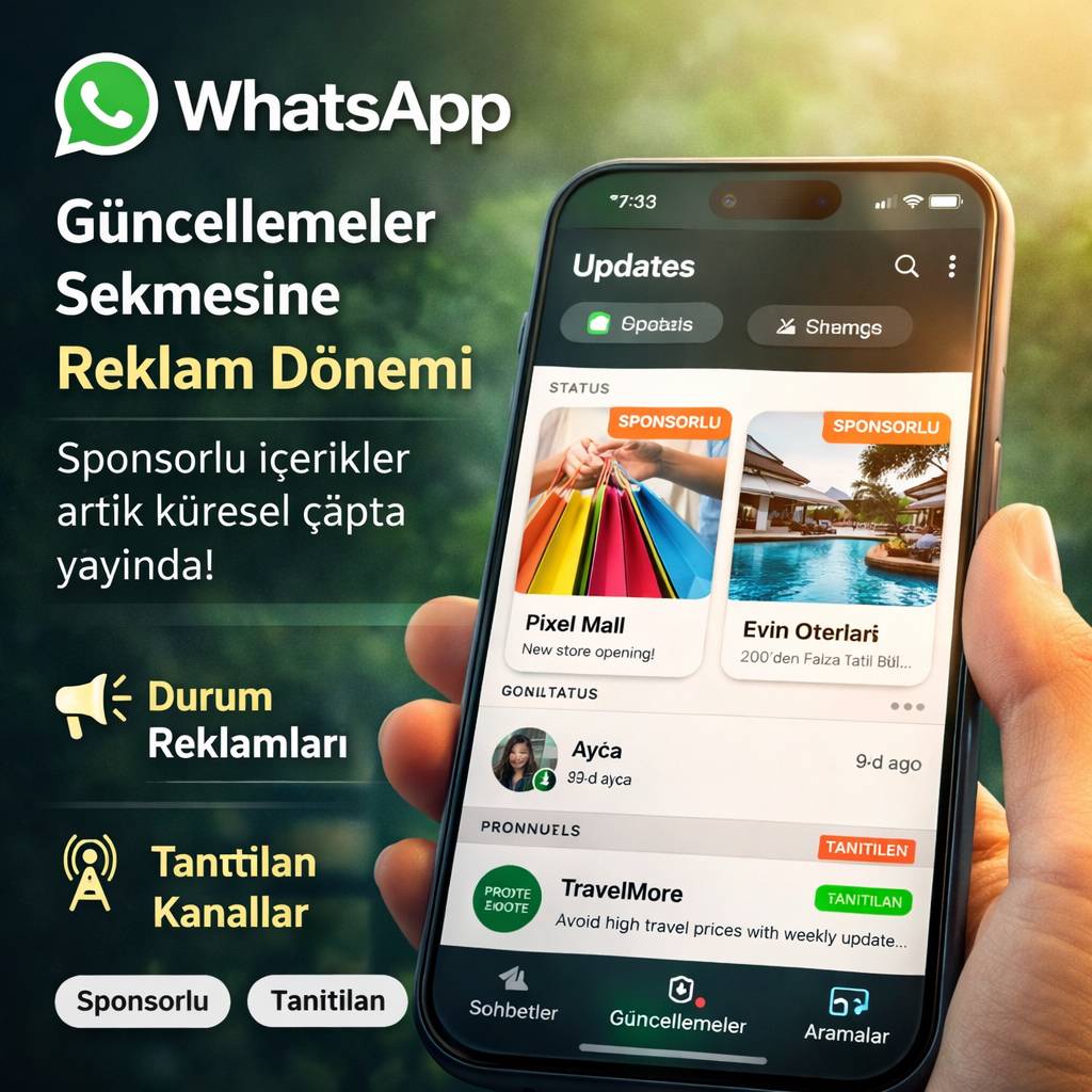 Whatsapp'ta reklam dönemi resmen başladı