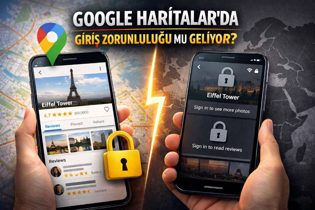Google haritalara giriş zorunluluğu gelebilir